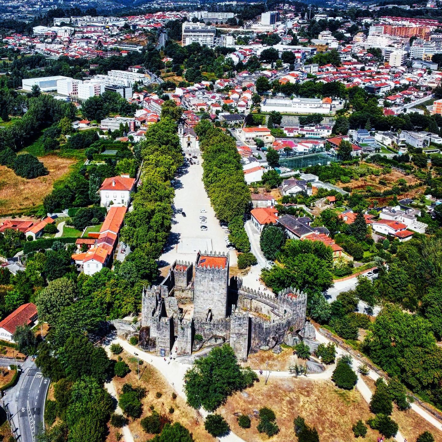 A view of Guimarães, Portugal